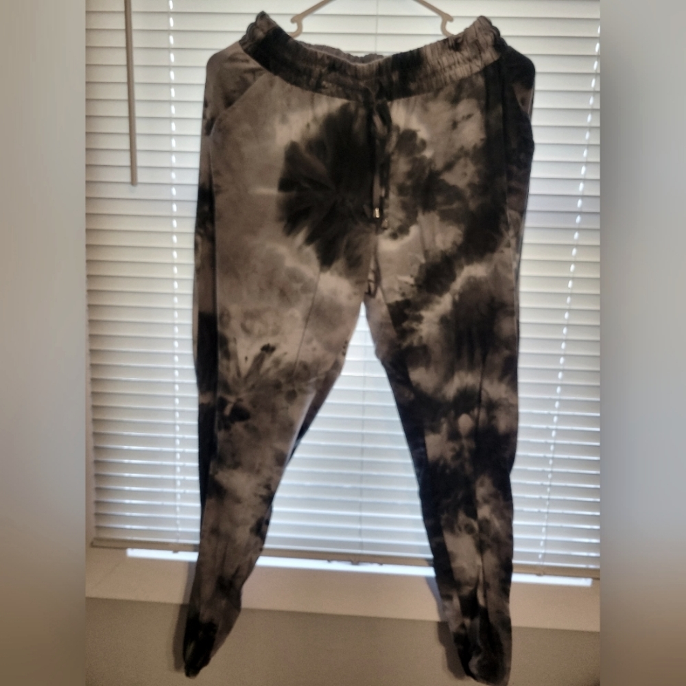 Tye dye large joggers